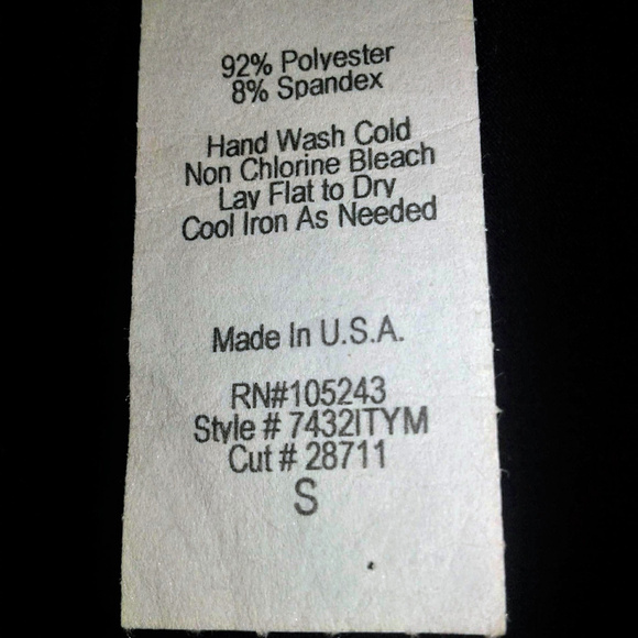 JKLA CALIFORNIA Deep Purple Embellished Top Size: S - Picture 8 of 9